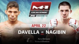 Timur Nagibin vs Diego Davella fight is added to M-1 Challenge 76, April 22