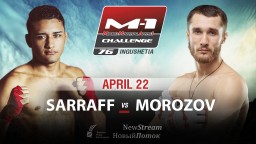 Sergey Morozov vs Fabricio Sarraff fight is added to M-1 Challenge 76