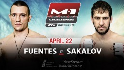 Javier Fuentes vs Khamzat Sakalov fight is added to M-1 Challenge 76, April 22