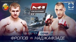 Artem Frolov vs Talekh Nadzhafzade fight is added to M-1 Challenge 77 card, May 19