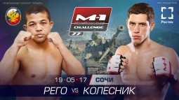 Felipe Rego vs Viktor Kolesnik fight is added to M-1 Challenge 77, May 19