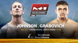 Keith Johnson vs Maxim Grabovich fight is added to M-1 Challenge 78 card, May 26