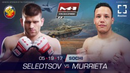 Andrey Seledtsov vs Moses Murrieta fight is added to M-1 Challenge 77, May 19