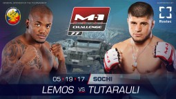 Artur Lemos vs Raul Tutarauli fight is set for M-1 Challenge 77, May 19, Sochi