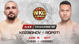 Artem Kazbanov vs Brandon Ropati fight is added to M-1 Challenge 80, June 15