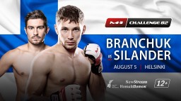 Vitali Branchuk vs Mikael Silander fight is added to M-1 Challenge 82 event, August 5th