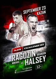 Ragozin vs. Halsey to headline M-1 Challenge 83: Tatfight 5 Sept. 23 in Kazan, Russia