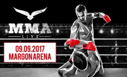 Трансляция турнира MMA Live состоится 9 сентября в 18:00 по Москве