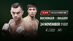 Featherweight title bout Ivan Buchinger vs. Khamzat Dalgiev at M-1 Challenge 86