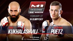 M-1 Challenge 88: Stephan Pütz vs Giga Kukhalashvili!