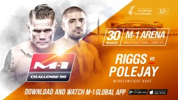 M-1 Challenge 90 Co-main event: Joe Riggs vs. Boris Polejay