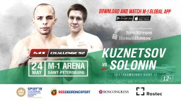 Featherweight bout at M-1 Challenge 92: Mikhail Kuznetsov vs. Nikita Solonin