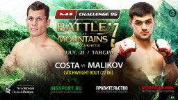 Catchweight bout at M-1 Challenge 95: Eduardo Correia Costa vs. Magomedkamil Malikov