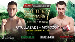Zaka Fatullazade steps in to replace Alexander Lunga against Sergey Morozov at M-1 Challenge 95