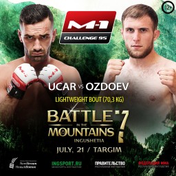 Lightweight bout at M-1 Challenge 95: Sado Ucar vs. Tamerlan Ozdoev