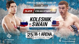 M-1 Challenge 96 co-main event: Daniel Swain vs. Viktor Kolesnik