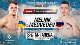 Welterweight bout at M-1 Challenge 96: Maksim Melnik vs. Boris Medvedev