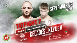 Sergey Klyuev steps in to face Chris Kelades at M-1 Challenge 97 TATFIGHT 7
