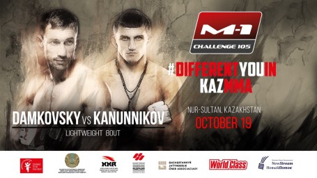 M-1 Challenge 105. Artem Damkovsky against Vladimir Kanunnikov