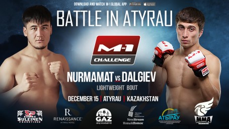 Khamzat Dalgiev vs. Bayaman Nurmamat at M-1 Challenge Battle in Atyrau