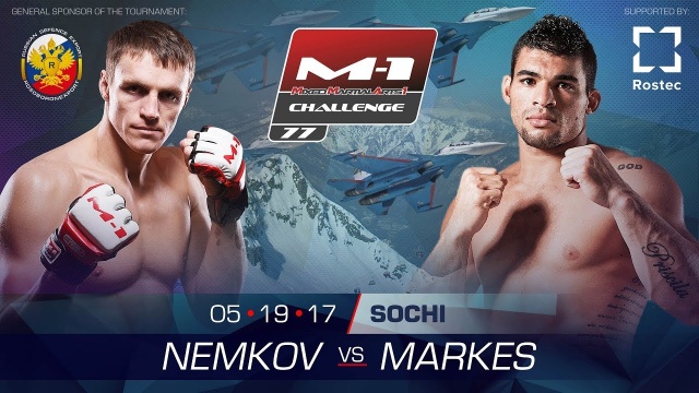 M-1 Challenge 77: Nemkov vs Markes, official promo, May 19, Sochi