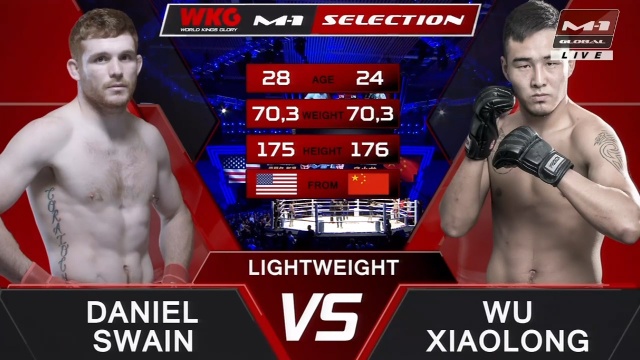 Daniel Swain vs Xiaolong, M-1 Challenge 103