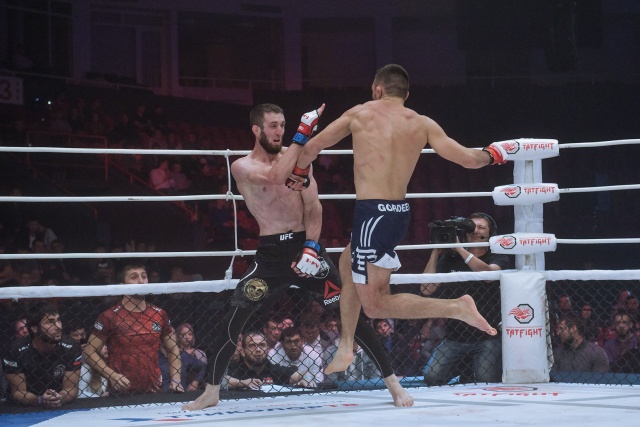 Алик Албогачиев vs Павел Гордеев, M-1 Challenge 97&Tatfight 7