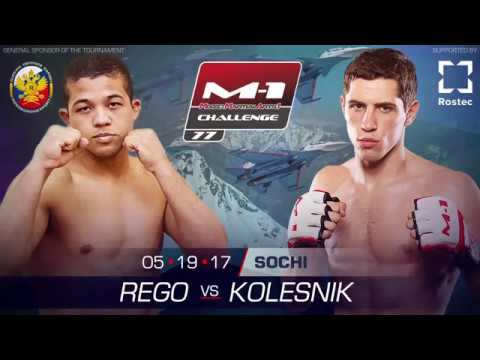Felipe Rego vs Viktor Kolesnik fight is added to M-1 Challenge 77, May 19