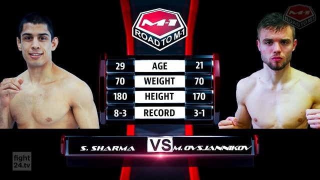 Michael Ovsjannikov vs Sascha Sharma, Road to M-1: Germany