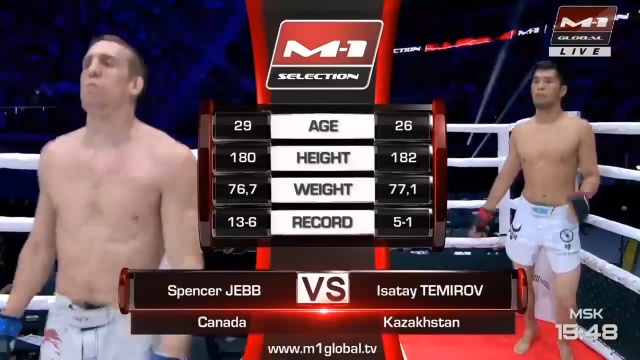 Spencer Jebb vs Isatay Temirov, M-1 Challenge 102