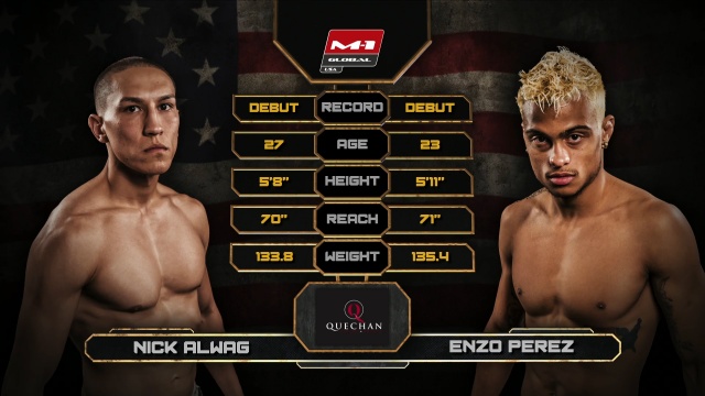 Nick Alwag vs Enzo Perez, Road to M-1: USA 2