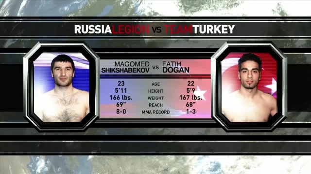 Fatih Dogan vs Magomed Shikshabekov, M-1 Challenge 18