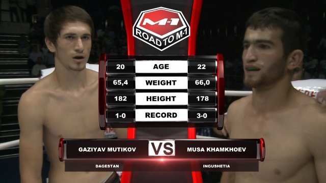 Газияв Мутиков vs Муса Хамхоев, Road to M-1