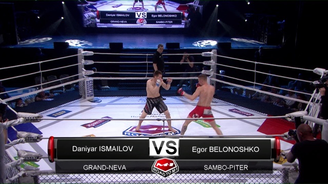 Daniyar Ismailov vs Egor Beloshonko, Road to M-1 - Saint Petersburg 3