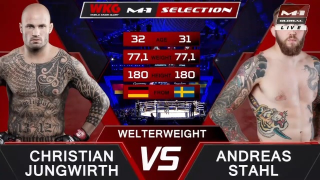 Christian Jungwirth vs Andreas Stahl, M-1 Challenge 103