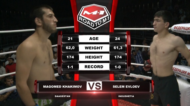 Magomed Khakimov vs Selem Evloev, Road to M-1