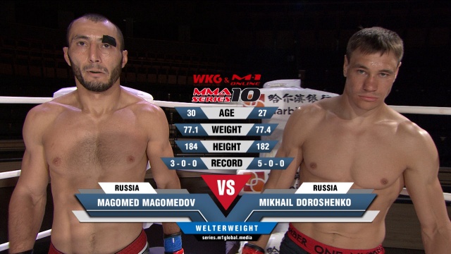 Магомед Магомедов vs Михаил Дорошенко, MMA Series 10: M-1 Online & WKG