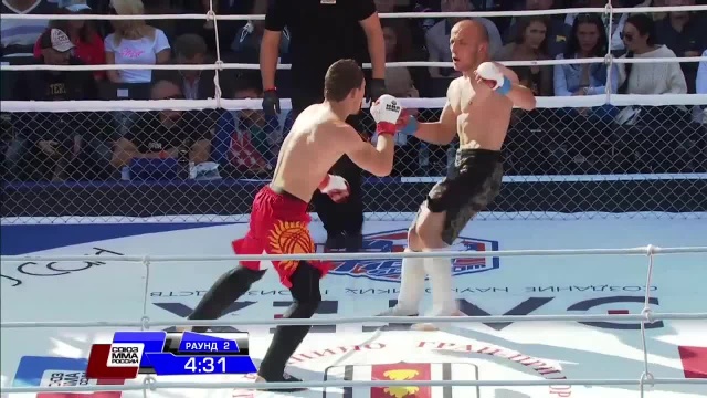 Жамалудин Исрапилов vs Тилек Батыров, M-1 Challenge 51