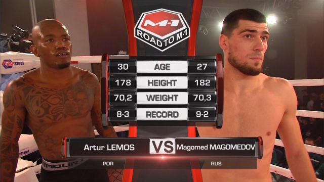 Artur Lemos vs Magomed Magomedov, Road to M-1: Chelyabinsk