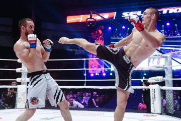 Алик Албогачиев vs Руслан Хисамутдинов, M-1 Challenge 83 & Tatfight 5