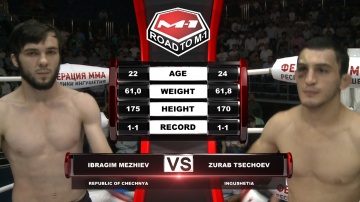 Ibragim Mezhiev vs Zurab Tsechoev, Road to M-1