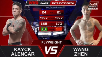 Kayck Alencar vs Wang Zhen, M-1 Challenge 103