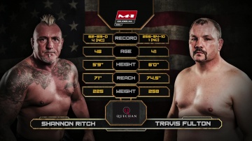 Shannon Ritch vs Travis Fulton, Road to M-1: USA 2