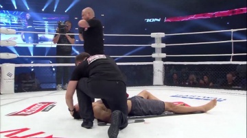 Ruslan Shamilov knocks out Michael Bisping's sparring partner Moses Murrietta