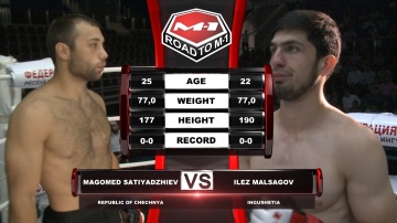 Magomet Satiadzhiev vs Ilez Malsagov, Road to M-1