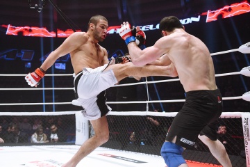 Lom Ali Nalgiev vs Kurban Taygibov, M-1 Challenge 90