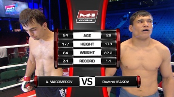Абдулмаджид Магомедов vs Даврбек Исаков, M-1 Global - Fedor vs. Rizzo
