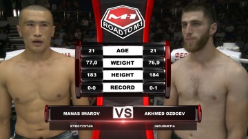 Manas Imarov vs Akhmed Ozdoev, Road to M-1