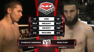 Stanislav Samokhin vs Musa Pliev, Road to M-1