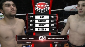 Ниджат Иманов vs Магомед Даурбеков, Road to M-1